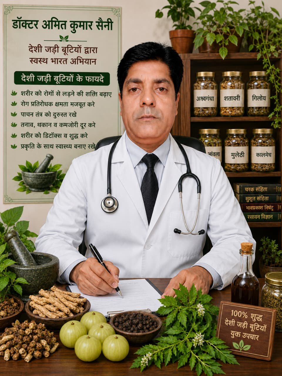 Dr. Amit Kumar - Managing Director, Gitanli Herbals