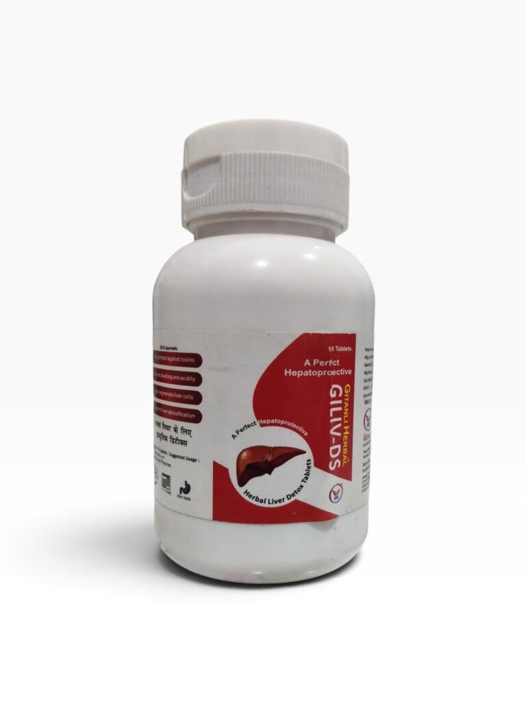 Gitanli Herbal GI LIV-DS Tablets – Herbal Liver Detox Tablets – 100 Tablets