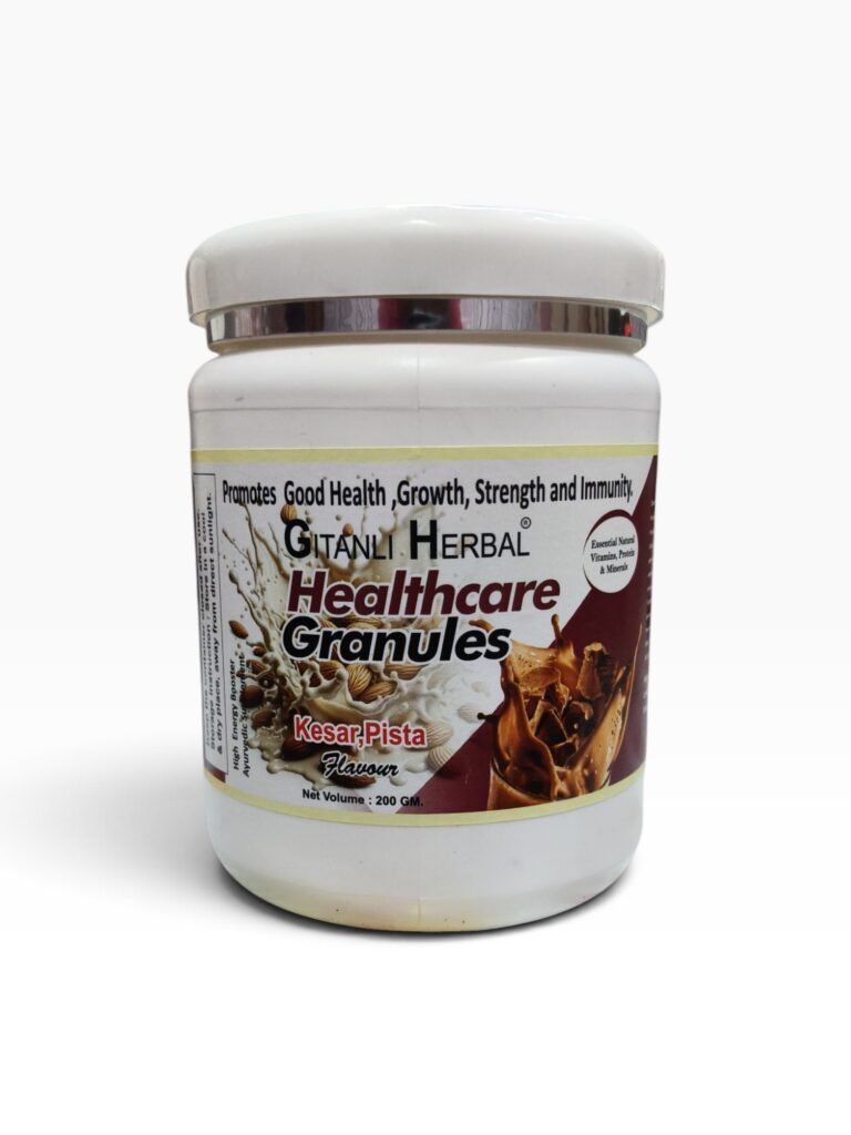 Gitanli Herbal Healthcare Granules – Kesar Pista Flavour – 200g